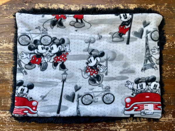 Fleece Mickey Fur Car Seat Blanket