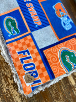 SALE Adult XL Florida Fleece Fur Blanket