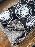 Adult Impact Basketball Minky Fur Blanket