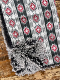 Flannel Fur Aztec Car Seat Blanket