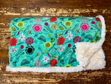 Baby Floral Minky Fur Blanket
