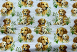 Toddler Golden Retriever Minky Fur Blanket