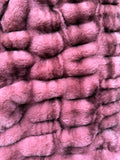 Baby Maroon Enzo Minky Fur Blanket