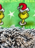 Fleece Grinch Fur Car Seat Blanket