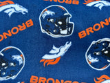Adult Broncos Fleece Fur Blanket