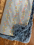Adult Arrows Minky Fur Blanket