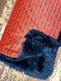 Toddler Go Broncos Minky Fur Blanket