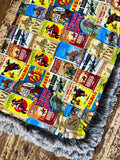 Toddler Rodeo Minky Fur Blanket