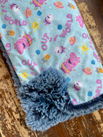 Toddler Peppa Minky Fur Blanket