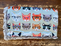 Toddler Cool Cats Minky Fur Blanket