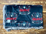 Travel Mandan GIRLS Mayhem Minky Fur Blanket