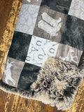 Toddler Western Minky Fur Blanket