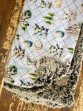 Toddler Dragon Minky Fur Blanket