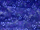 Toddler Purple Floral Minky Fur Blanket