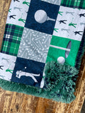 Adult Golf Minky Fur Blanket