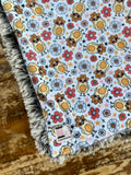 Mini Baby Western Chicks Minky Fur Blanket