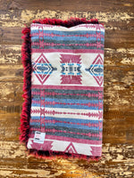 Aztec Flannel Fur Car Seat Blanket