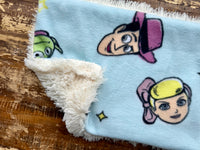 Fleece Toy Story Fur Car Seat Blanket