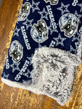 Adult XL Football Fleece Fur Blanket