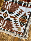 Adult Western Minky Fur Blanket