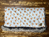 Baby Squirrel Minky Fur Blanket