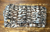 Adult Enzo Tiger Minky on Minky Blanket
