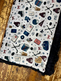 Adult Off Campus Fur Blanket