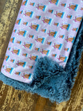 Adult Minky LOVER Fur Blanket