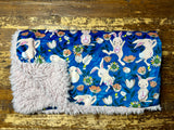 Toddler Rabbits Minky Fur Blanket