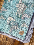 Adult World Minky Fur Blanket