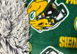 Adult XL Football Fleece Fur Blanket