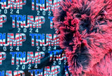 Adult Trump 2024 Minky Fur Blanket