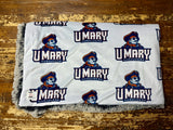 Travel University of Mary Minky Fur Blanket