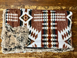 Adult Western Minky Fur Blanket