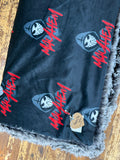 SALE Travel Mandan Mayhem Minky Fur Blanket