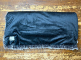 Toddler Black Minky Fur Blanket