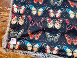 Toddler Butterfly Minky Fur Blanket