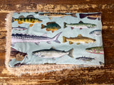 Toddler Fishing Minky Fur Blanket