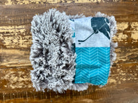 Minky Fur Lovey Blanket