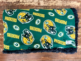 Adult Packers Fleece Fur Blanket