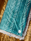 Toddler Mudcloth Minky Fur Blanket