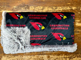 SALE Travel Carrington Cardinals Minky Fur Blanket