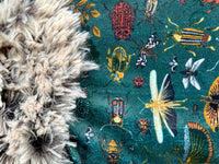 Adult Bugs Minky Fur Blanket
