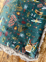 Adult Bugs Minky Fur Blanket