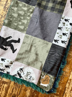 Bigfoot Minky Fur Car seat Blanket