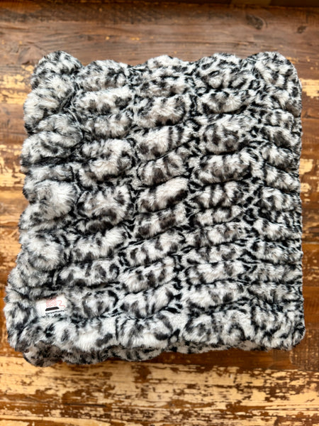 Baby Cheetah Enzo Minky Fur Blanket