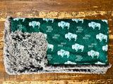 Toddler Buffalo Minky Fur Blanket