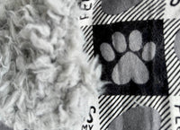 Flannel Dog Loving Plaid Car Seat Blanket