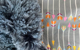 Adult Arrows Minky Fur Blanket