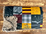 Toddler Patchwork Minky Fur Blanket